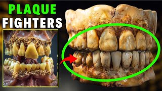 Remove Plaque amp Tartar Buildup 5 Plaque Fighters [upl. by Macintyre]