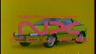 日産自動車 NX coupe 出現 15quot 198990 [upl. by Reizarf]