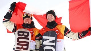 Parrot and McMorris win Canadas first Winter Olympics medals [upl. by Towney]