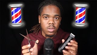 💈ASMR💈 the most REALISTIC Barbershop Haircut EVER [upl. by Ravaj63]