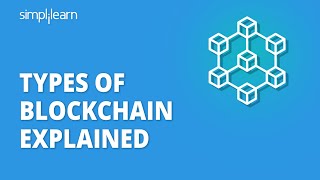 Types Of Blockchain Explained  Blockchain Tutorial For Beginners  Simplilearn [upl. by Airretal471]