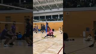 What a defence 😍 abvolleyball [upl. by Spearman]