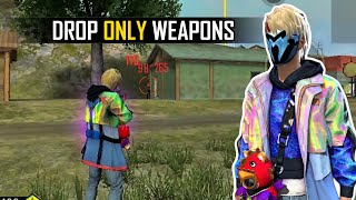 DROPONLY WEAPONS CHALLENGE  Mast Challenge Hai  FREE FIRE INDIA 🔥 [upl. by Anerbes]