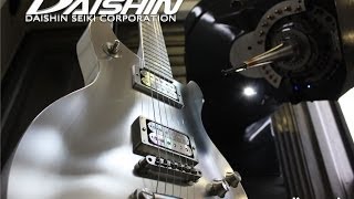 CNC The Machine Cutting Premium Guitar DAISHIN SEIKI [upl. by Bazar]