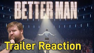 Better Man  Official Trailer Reaction  Robbie Williams [upl. by Starkey29]