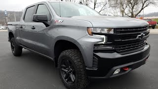 2022 Chevrolet Silverado 1500 LTD Trailboss LT in Satin Steel Metallic with Standard Length Bed [upl. by Nottirb754]