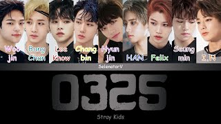 Stray Kids 스트레이 키즈  0325 Color Coded HanRomEng [upl. by Dent]