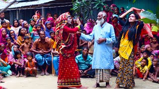 কন্যা বিদায়ের গীত বিয়াই গো আমার ময়না যে বিছানা পাড়িবার পায় না biyer geet  biyer geet bangla [upl. by Dugald372]