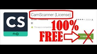 How to CamScanner Upgrade to CamScanner Full Version 2017 by Technical Tips [upl. by Burrell]