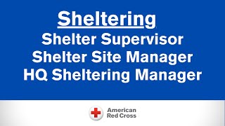 PAC DIV Sheltering Capacity Building Series  SHSV vs SHMN vs Shelter Site Manager [upl. by Noswad]