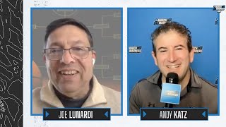 Bracketologist Joe Lunardi breaks down bubble teams with Andy Katz [upl. by Ahsuoj734]