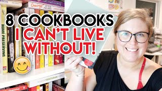 8 COOKBOOKS EVERYONE SHOULD OWN 📚 VLOGUST 2020 DAY 6 ☀ WHAT ARE THE BEST COOKBOOKS [upl. by Scever]