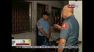 Ilang pulis sa Barugo Caloocan Police naabutang natutulog sa duty ni NCRPO Police  Balitanghali [upl. by Kciredec]