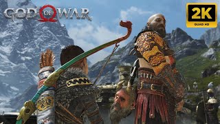 God of War  Tyrin Şatafatlı Mekanı Kara Run Görevi 15Bölüm Türkçe  2K [upl. by Irianat]