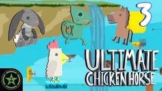 Lets Play  Ultimate Chicken Horse  Not the Cheddar Part 3 [upl. by Garvin]