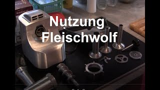 Nutzung Fleischwolf [upl. by Fritts]