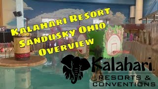 Kalahari Waterpark Resort Sandusky Ohio  Walkthrough amp Review [upl. by Sidoon]