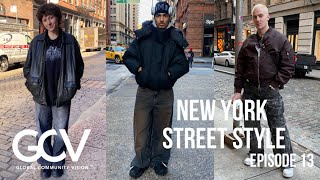 【STREET SNAP】New York Street Style Ep13｜Winter Trends 2024 [upl. by Anelak]