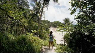 Jungle Hike to Freedom Beach in Phuket [upl. by Lhok701]