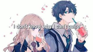 Nightcore  Lasting lover  lyricsletra James Arthur ft Sigala [upl. by Auhel]