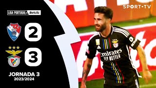 Resumo Gil Vicente FC 23 SL Benfica  Liga Portugal Betclic  SPORT TV [upl. by Eclud716]