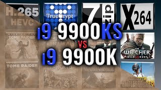 Intel i9 9900KS vs i9 9900K Benchmarks  Test Review  Gaming  15 Tests [upl. by Waylan]