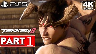 TEKKEN 8 Story Mode Gameplay Walkthrough Part 1 4K 60FPS PS5  No Commentary [upl. by Cochran]