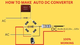 How to make Converter 220v power to 3v6v9v12v24v48v98v120v [upl. by Rehpitsirhc]