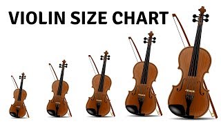 How To Choose The Right Violin Size 🎻 Violin Size Chart [upl. by Assertal861]