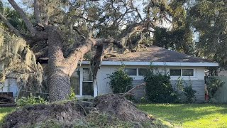 East Bradenton Hurricane Milton Aftermath Destruction [upl. by Eriam725]