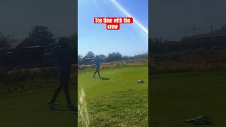 Bombs off the tee with the crew golf [upl. by Vidal]