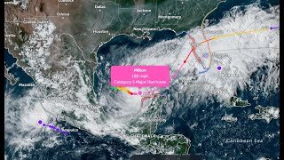 Hurricane Milton Timelapse READ DESC AND PINNED COMMENT [upl. by Attenreb]