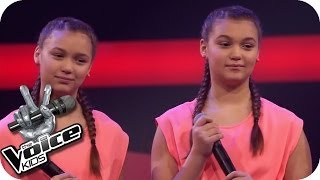 Alphabeat  Fascination Fabienne Giullana amp Gilliana Tim  The Voice Kids 2013  Battle  SAT1 [upl. by Adaval74]