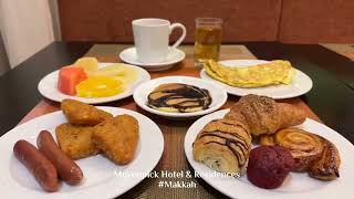 Movenpick Hotel Makkah Hajar Tower  فندق موڤنبيك مكة المكرمة برج هجر  makkah makkahhotels [upl. by Kipp]