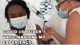 Pfizer COVID 19 Vaccine DOSE 1 Vlog MY EXPERIENCE amp SYMPTOMS [upl. by Gwenneth]