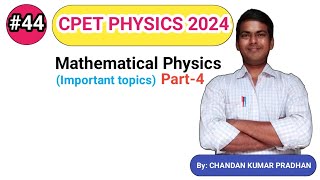 Mathematical Physics Important topics4 [upl. by Adnuhsar]