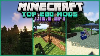 Top 200 Best Mods for Minecraft 1122 EPISODE 1Exploration Dungeons amp QOL Changes [upl. by Karas]