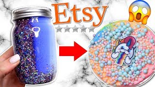 ZERO STAR ETSY SLIME SHOP REVIEW [upl. by Strain]