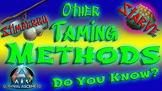 Other Taming Methods  Ark Ascended  Do You Know [upl. by Adam]