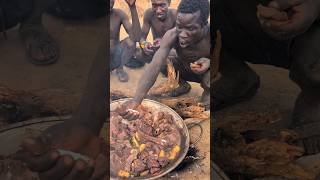 Ooh😯 its Breakfast MealSee hunts Enjoying eating meal😋 So delicious Today🔥culture africa [upl. by Ecam922]