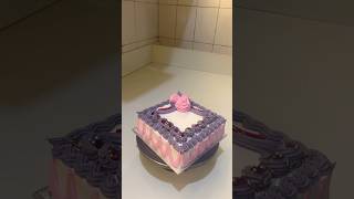 Beautiful cake decorating cake viralshort ytshorts [upl. by Anehc]