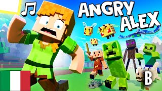 ANGRY ALEX VERSIONE B ITALIANO🎵 Minecraft Animation Music Video  Dark Muff [upl. by Silvan]