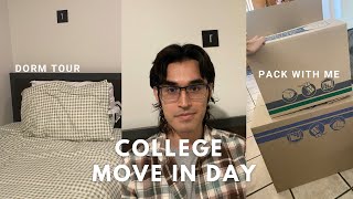 college move in day 2024 📦 pack with me  dorm tour la to sf and life update [upl. by Wilmott]