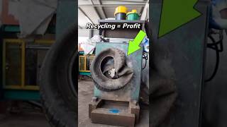 The Smartest Way to Recycle Old Tires tirerecycling shorts recycle [upl. by Bayard]