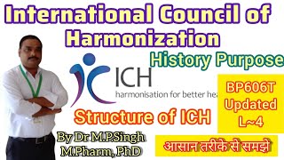 International Council for Harmonisation ICH  History Purpose Structure amp Process  QA  Updated [upl. by Colby]