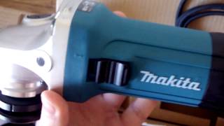 Makita GA5030R 2017 edition Unboxing and Start ⚙ [upl. by Calandria802]