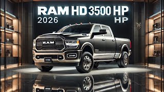 2026 Ram HD 3500 First Look at the Ultimate HeavyDuty Powerhouse [upl. by Ilhsa]