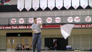 2010 Camas Indoor Kite Festival  Demo John Barresi [upl. by Aehs]