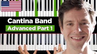 Cantina Band  STAR WARS  Piano Tutorial HARD  Part 1 [upl. by Ydieh]