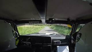 Rally Juelsminde 2024 SS8 Arvid Larspers Volvo 240 VEC [upl. by Hermine]